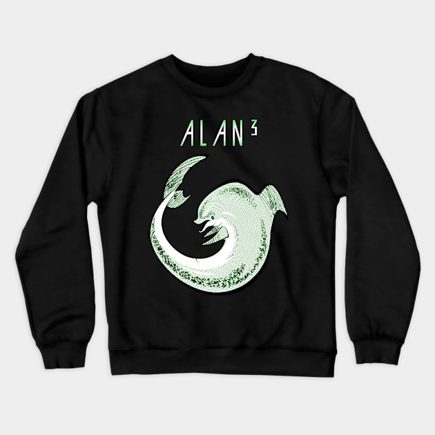 Alan 3 Crewneck Sweatshirt by Potatoman